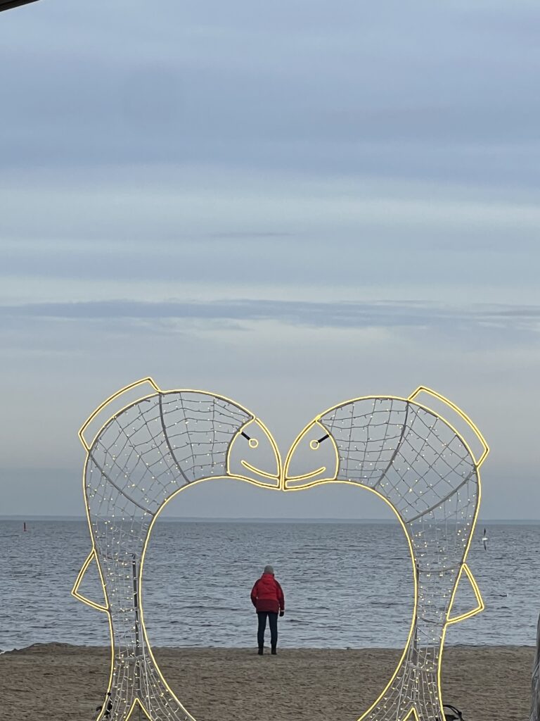 Winterspiele am Strand